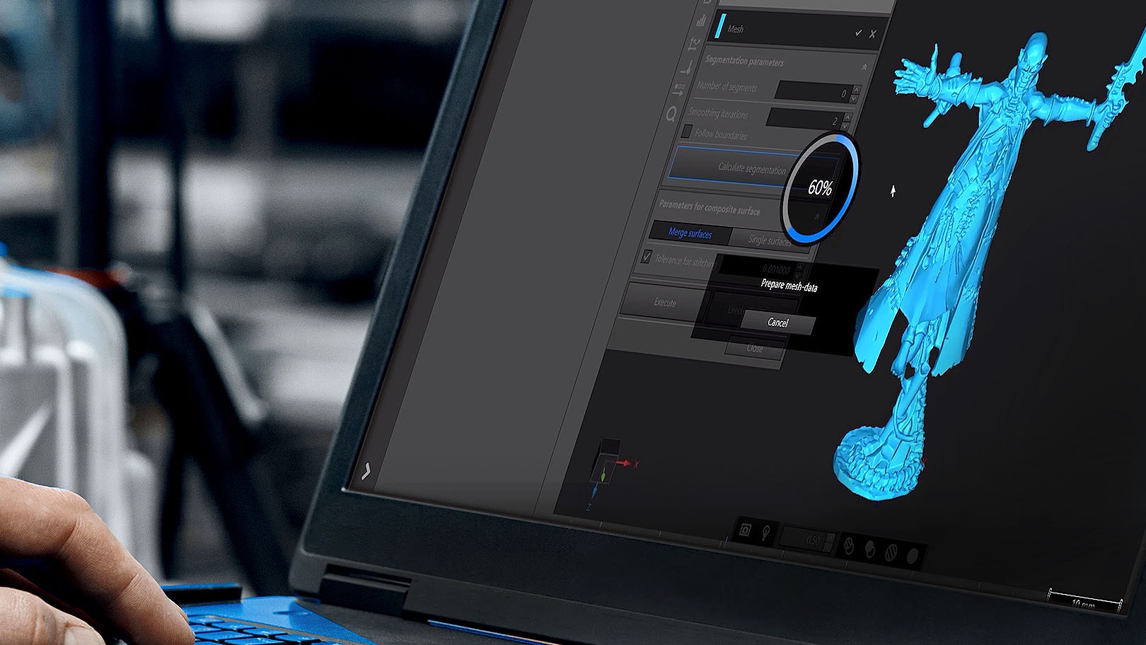 ZRE- Scan to CAD for organic shaped part